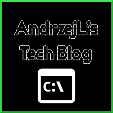 AndrzejL's Tech Blog!